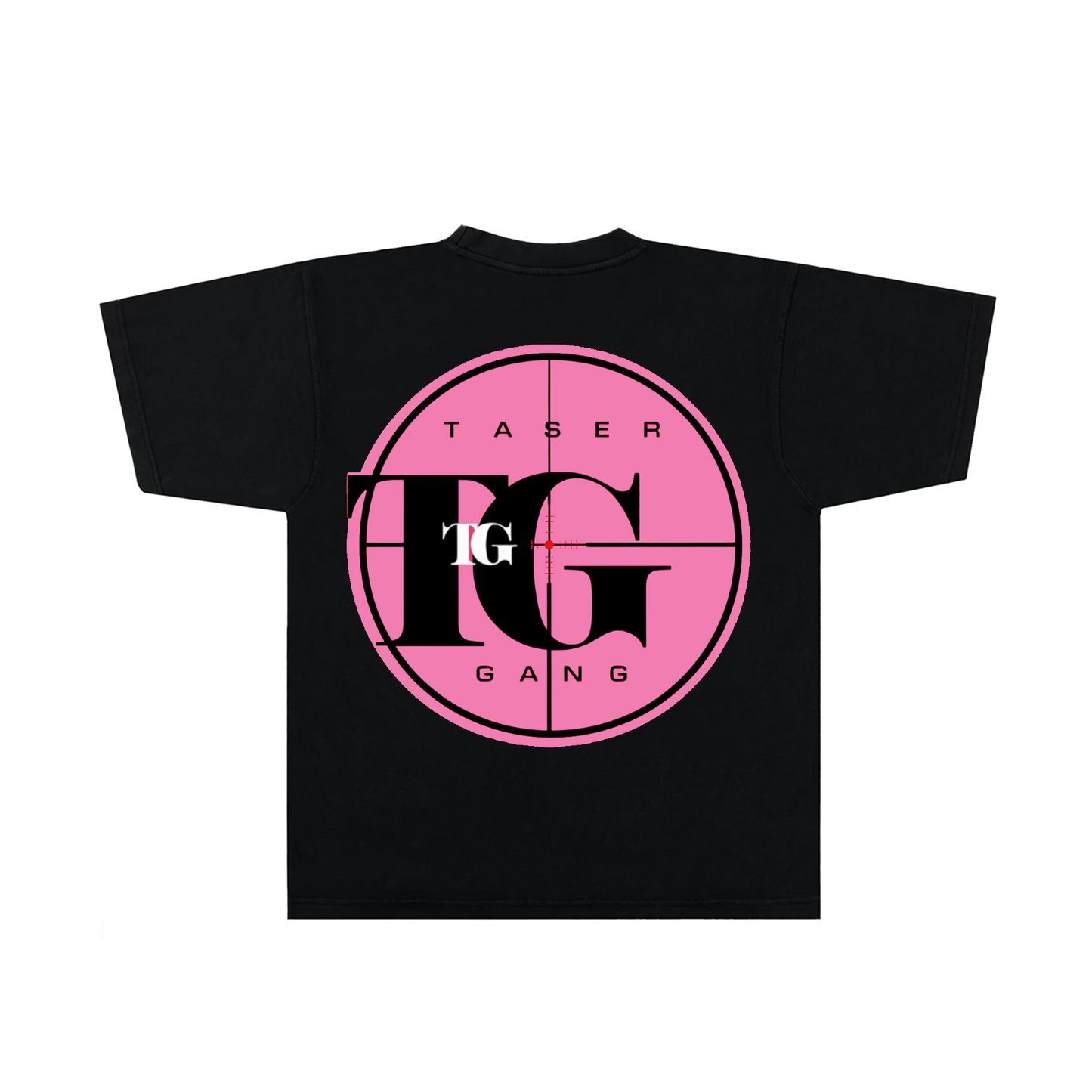 Taser Gang T-Shirt – Pink/Black