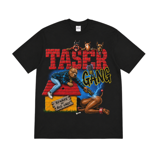 Beware Of Big Uno T-Shirt – Black