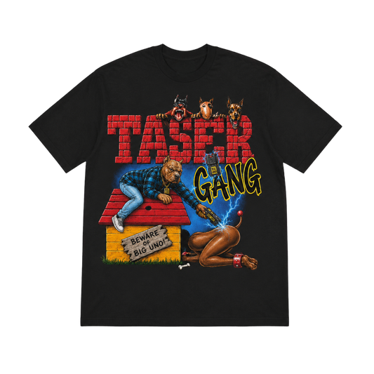 Beware Of Big Uno T-Shirt – Black