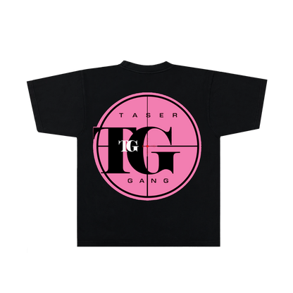 Taser Gang T-Shirt – Pink/Black